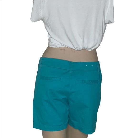 Crown & Ivy sz 2 teal shorts - Picture 9 of 16